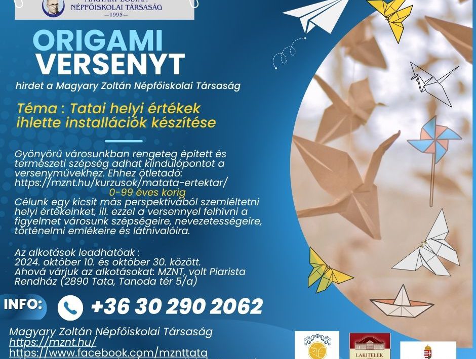 ORIGAMI VERSENY